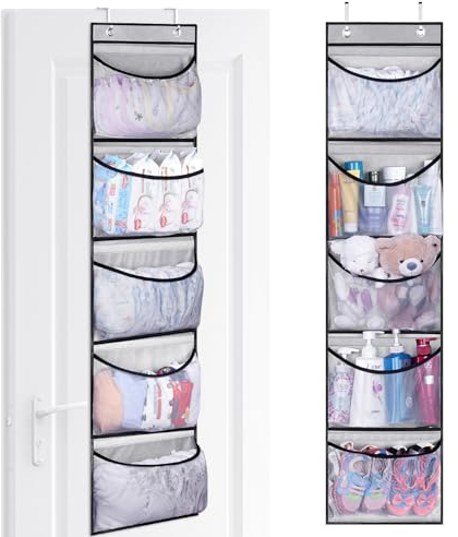 Rubessia Hängeregal 2 Stück Hängeaufbewahrung Organizer Multifunktionale Hängeorganizer für Tür Organizer, Schlafzimmer, Kinderzimmer Badezimmer