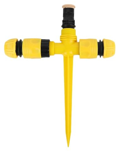 Ground Insert Large 360° Rotating Automatic Sprinklers,360° Rotation Auto Irrigation System Garden Lawn Sprinkler Patio | Automatic 360 Degree Rotation Lawn Sprinklers for Agriculture,Garden,Patio