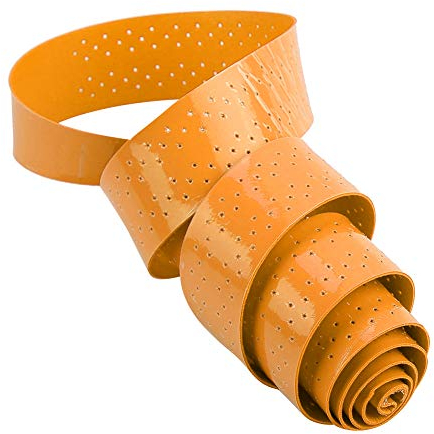 EIMSOAH Bogengriffband Bogenschießen Absorbiert Schweißband Rutschfester, Dehnbarer Griffgriff Bogenband Bandwickel für Tennis-, Badminton- und Squashschläger (Orange)