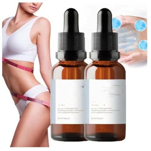 WELLEMP Metabolism Vitamin Drops for Men&Women,GLP-1 Burning Drops,SlimFuse Satiation Burning Drops Metabolism Vitamin Drops,Wellemp Glp Drops,Wellamps Glp-1drops,Carb Blocker for Women & Men (2)