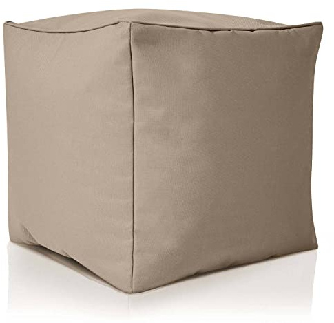 Green Bean© Cozy Pouf de jeu, pour enfants et adultes, rempli de perles en polystyrène, 230 l, pour l’intérieur et l’extérieur, 80 x 70 x 90 cm