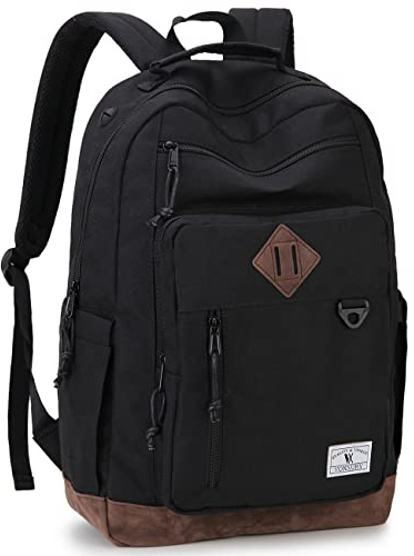 VX VONXURY 15,6 Zoll Schulrucksack für Teenager,Herren und Damen | Ca. 16 L, mit Laptopfach, Platz für A4-Ordner und Bücher; wasserabweisend für Schule, Uni, Arbeit, Reisen