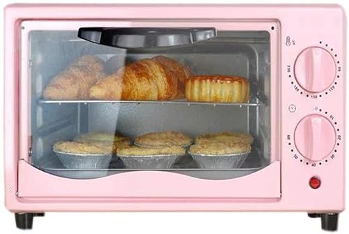 CAZARU Mini Horno de 12 l, Horno Tostador de encimera de convección multifunción, Horno Tostador eléctrico, Horno Tostador, encimera