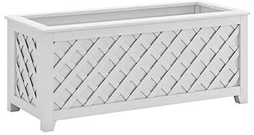Jardinière Rectangle Avec Pied, Jardinière En Bois Boîte De Plantation Pour Lits Surélevés, Pot De Fleurs Créatif Surélevé Autoportant, Jardinière De Balcon, Bac De Culture ( Couleur : brun , Taille :