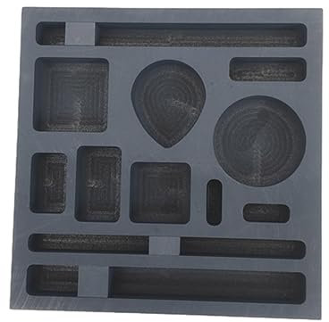 Graphitguss Barren Form 11 Löcher Metall Raffinieren Schrott Bar Metall Schmelzen Gießform zum Schmelzen Gießen Verfeinern
