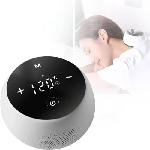 Coussin De Moxibustion Assis, Appareil De Moxibustion Électronique Avec Écran D'affichage, Réglage La Vitesse À 5 Vitesses Et Chauffage Rapide En 3 Secondes, Pour Une Taille Et Un Palais Chauds