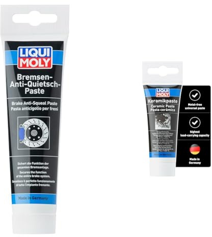 LIQUI MOLY Bremsen-Anti-Quietsch-Paste 100 g & Keramikpaste 50 g | Paste | Art.-Nr.: 3077 & 3418