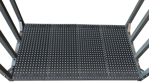 QUICK STAR Einlegeboden 69x43cm 4er Set für Kaminholzregale