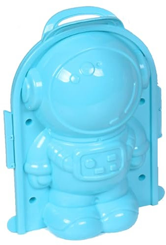 FaJoek Snöbollsklämma snöbollsformare, sandleksak, snöbolltång, sandleksaker, sandformer, lekstabil sandleksak, snöbollstillverkare, utomhusleksak för snöbollskrig spel (astronaut)