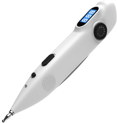 Bolígrafo de acupuntura de 10 niveles para aliviar el dolor, bolígrafo electrónico de acupuntura con pantalla Lcd, estimulador de punción seca de pulso recargable