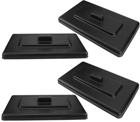 NUOBESTY 4pièces Couvercles de Rechange pour Sorbetières Yaourtières et Machines à Desserts Anti-déversement Protection Housse pour Serveuse à Glace