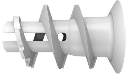 Nylon Plasterboard Plug Fixing Anchor DRIVA Heavy Duty Self Drive Study Walls Cavity (Pack of:10)