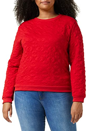 Louche Jan-Flower Chandail, Rouge, 38 Femme