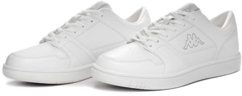Kappa - Sneakers Bassa, Uomo Donna, Bianco, Poliuretano, Fitness. Logo Bernal, Taglia: 44