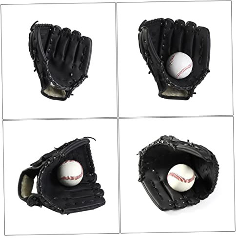 Toddmomy Baseball-trainingshandschuh Zum Fangen 12 5 Zoll Handschuh für Die Linke Hand Softball-handschuh Bequeme Polsterung