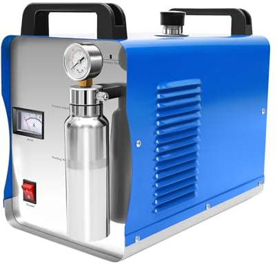 Fridgestea Acrylic Polishing Machine, 95L/H Water Welder Flame Polisher with Oxygen Hydrogen Flame Generator for Acrylic Handicrafts, Organic Glass Polishing, H180, 220V