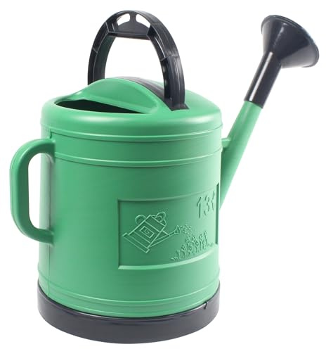 Regadera - 13L, con cribado, Fabricada en plástico Resistente, Ideal para riego en Jardines o Patios. Fácil de Usar y Transportar.*