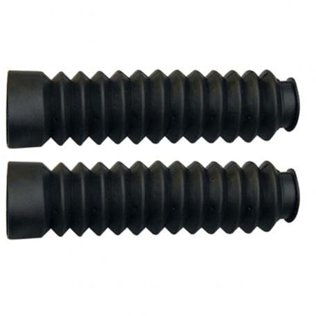 DGHBNP Ghette in Gomma Antipolvere Gators, parapolvere, Ammortizzatore, Copertura Antipolvere, Copertura Forcella Anteriore per Moto, Copertura Soffietto Forcella Anteriore(Black)