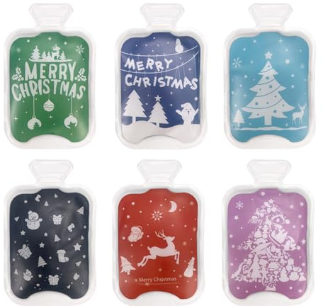 Pocket Warmer - PVC, Hot Water Bag Hand Warmer,Reusable | Sodium Acetate Winter Christmas Small Hand Warmers, Hot Cold Pack for Home, Travel, School, and Outdoor Activities