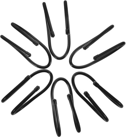 Alipis 6 Piezas Gancho para Valla para Equipos De Piscina Multiusos Colgador para Valla De Malla Metálica Accesorio para para Jardín