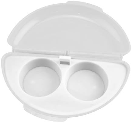 Cuiseur à omelettes pour micro-ondes, cuiseur à omelettes et œufs 2-en-1, fabricant de petit-déjeuner sans BPA, ustensiles de cuisine pour un petit déjeuner rapide, Blanc