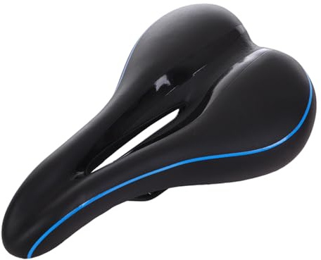 Qusinfc Durability Foams Bicycles Seats Versatiles Bike Saddles Exercise Pad for Long Distances Cycling Durability Cycling
