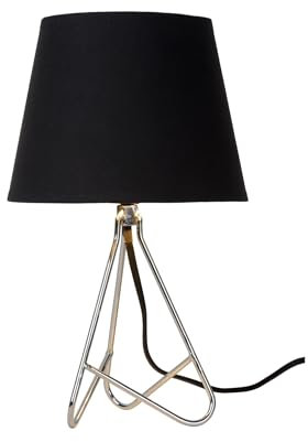 LUCIDE GITTA - Tischlampe - Ø 17 cm - 1xE14 - Chrom