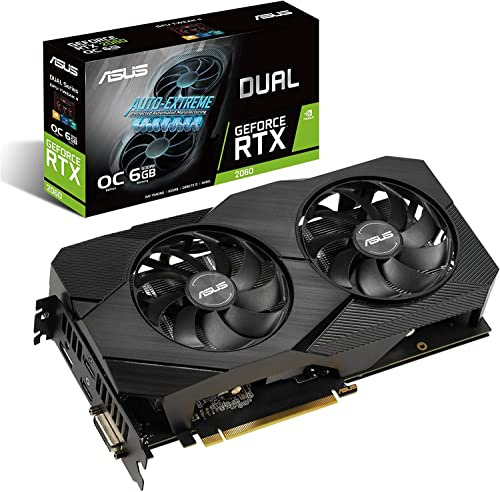 ASUS Dual EVO Gaming GeForce RTX 2060 OC Edition 6GB GDDR6 con la nuovissima architettura GPU NVIDIA Turing™ DUAL-RTX2060-O6G-EVO