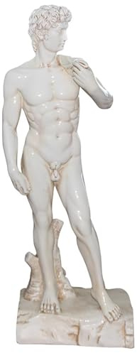 YTOOZ Estatua de la Estatua de David, Bella Imagen de Miguel Ángel, Escultura de David, joyería para el hogar, Manualidades, Arte de Resina Vintage, Regalo