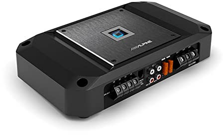 Alpine R2-A75M R-Series Mono Subwoofer Amplifier - 750W at 2-Ohm, Hi-Res Certified