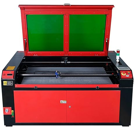 130W CO2 Laser Graviermaschine Sihao 1400 x 900mm Laser Engraver Laser Cutter Co2 Gravurwerkzeug Plottermaschine 220V Europlug RDWorksV8 USB für Papier/Kunststoff/Leder/Glas/Keramik/Harz/Holz(130W)