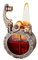 BUBELS Nuovo Accendino a Cherosene, Finestra a Gas visibile, Accendino a bilanciere in Metallo, Accendino a Cherosene a Benzina a bilanciere Soft Fire, Accendino Antivento (Color : B)