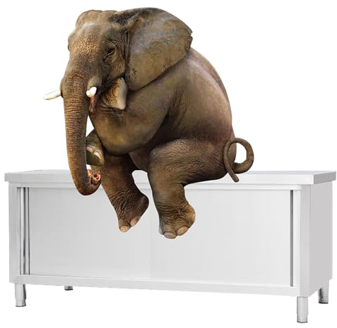 CMYAOYC Edelstahltisch, Gewerblicher Küchenschrank mit Verstellbaren Füßen, Arbeitstisch aus Metall mit Schiebetüren, Küchenregal Arbeitsplatte (Color : Single Channel, Size : 80x60x80cm)