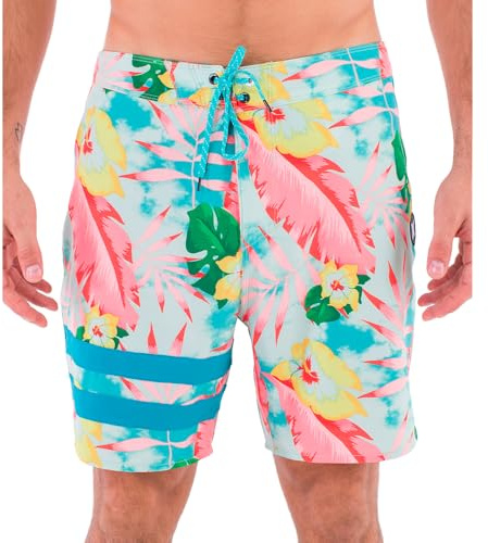Boardshort herr - Phantom-Eco Block Party 18', Seahaze, 44