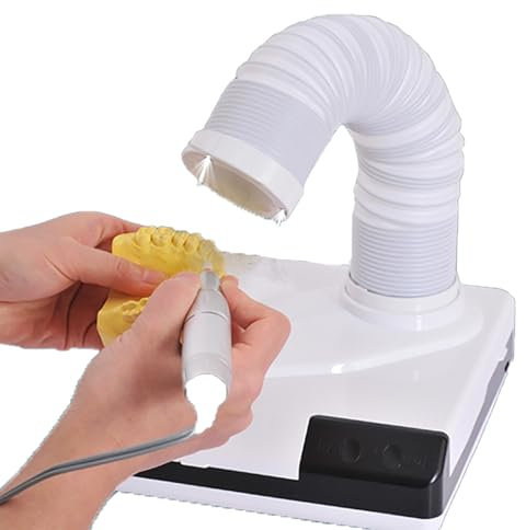 Extracteur de fumées de soudure pour fer électrique, aspirateur de poussières de meulage et nail art avec éclairage LED, pour atelier de réparation électronique, station de soudage et de bricolage.