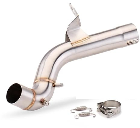 Exhaust Pipe Silencer Motorcycle Slip-On Middle Link Pipe For BMW F750GS F850GS F 850 750 GS ADV 2018-2022 Exhaust Mid Tube Connector Muffler Motorbike Connecting Tube