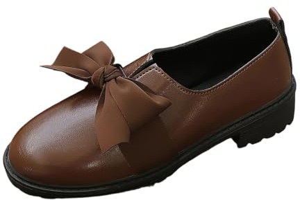 Vhersily 2026 Pantuflas de mujer mocasines con lazo suela gruesa estilo británico zapatos de mujer cuña para fiestas vacaciones Oktoberfest boda oficina traje tradicional bávaro