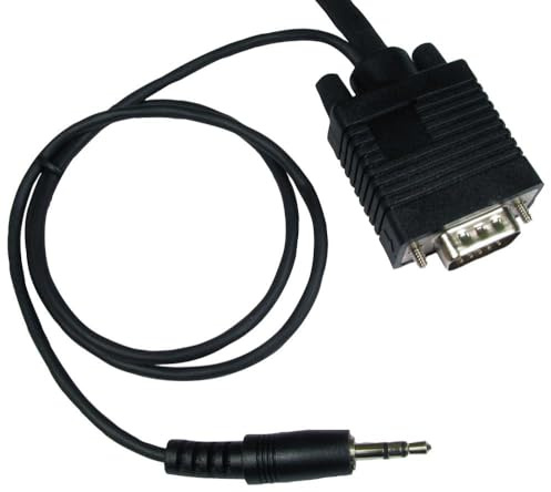 SVGA Male to Male Lead with Audio, 2m, CDEX-602, ideal for connecting an audio source to a monitor with integrated audio or separate speakers.