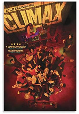 JEYUAN Foto Auf Leinwand 30 * 50cm Senza Cornice Climax 2018 Movie Poster Canvas Wall Art Pictures for Bedroom Wall Art Gifts Decor