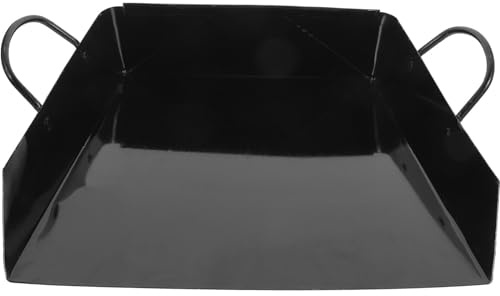 Happyyami Large Capacity Dustpan Handheld Metal Cleaning Tool for Garbage Sweeper Use at Factory Garden Shovel Design