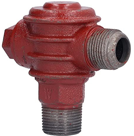 YWBL-WH Clapet Anti-Retour, Clapet Anti-Retour, Clapet Anti-Retour de Compresseur d'air en Fonte Unidirectionnel de 1 Pouce, Clapet Anti-Retour à Petite Résistance de Type Piston,