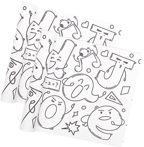 Gogogmee 2 Rollen Große Zeichenpapierrolle Für Junge Mädchen Jahre Malpapierrolle Mit Robuster Struktur Geeignet Für Buntstifte Marker Und Farbe Tragbares Zeichenpapier Für Kinderzeichnunge