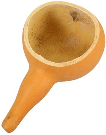 Ciieeo Mestolo Da Bagno in Legno Di Zucca Mestolo Per Acqua E Bucato in Legno Naturale 19-28 Cm Stile Casuale