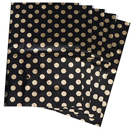 COLLBATH 5er-pack Geschenkpapier Mit Punkten 50x70 Cm Für Hochzeit Geburtstag Urlaub Babyparty Geschenkpapier Bastelpapier Dekorgeschenke