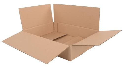 BB-Verpackungen 30x DHL Kleinpaket Faltkarton 353 x 250 x 80 mm 1-wellig (30 Stück) | portosparender Karton, DHL-versandoptimiert und robuste Versandschachtel für kleine Waren