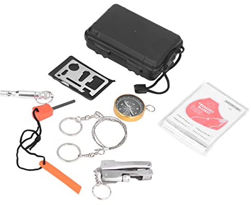 Caja de Emergencia, Kit de Respondedor Portátil Compacto con Fretsaw para Deportes
