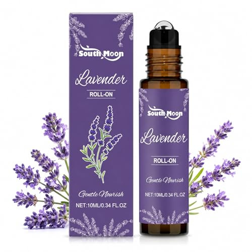 Lavendelöl ätherisch Lavendel Roll-On 10ml mit Bio-Lavendel beruhigend entspannend für Frauen Anti-Stress Duftöl zum Stressabbau und für besseren Schlaf hautverträglich und angenehm im Duft