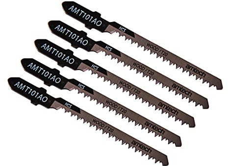Amtech M1607 5 Piece wood jigsaw blade set (AMT101AO)