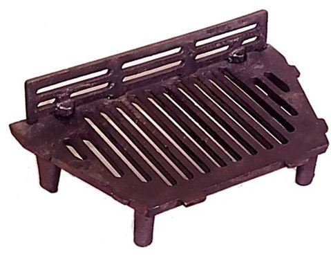 18 Inch A.L Stool Fire Grate 4 Legs (Inc Up Stand) - Cast Iron