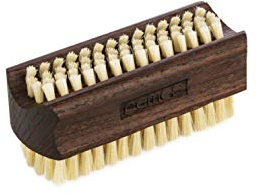 REMOS Hand- & Nagelbürste beidseitig Naturborste aus Thermo-Buchenholz